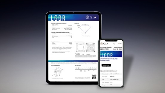 Laboratory-Grown Colored Diamond Report