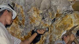 {Expedition to the Cruzeiro Tourmaline Mine in Minas Gerais, Brazil Andrew Lucas, Duncan Pay, Tao Hsu, Shane McClure, and Pedro Padua , Mar 27, 2015} - image {Expedition to the Cruzeiro Tourmaline Mine in Minas Gerais, Brazil Andrew Lucas, Duncan Pay, Tao Hsu, Shane McClure, and Pedro Padua , Mar 27, 2015} - image