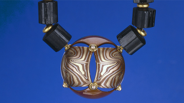 Mokume Gane Pendant