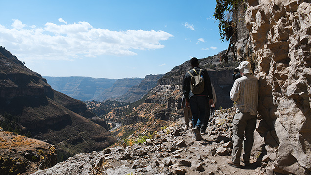 GIA field expedition team in Ethiopia