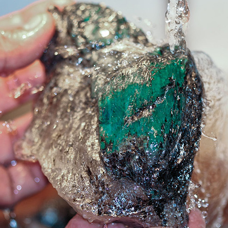 Emerald crystals 