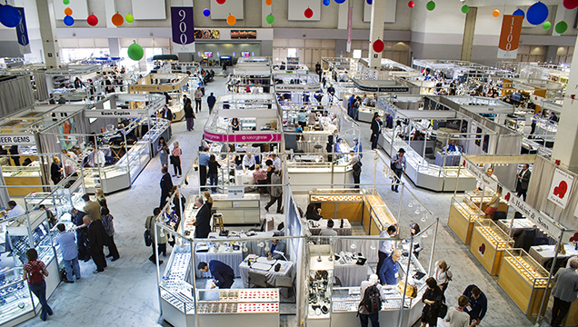 Demand was brisk at the 2018 AGTA show in Tucson. Demand was brisk at the 2018 AGTA show in Tucson.