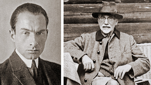 Christian Schad (left) and his father, Dr. Carl Schad Christian Schad (left) and his father, Dr. Carl Schad