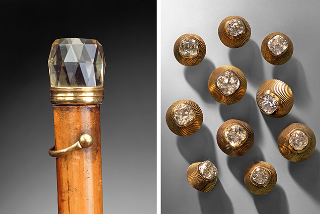 Historical objects containing Schneckenstein topaz Historical objects containing Schneckenstein topaz