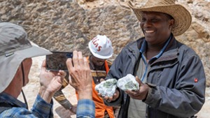 GIA field gemologists recently completed their one-hundredth expedition, adding to the Institute’s unrivaled store of independently verified gemological information from colored stone mining locales around the world. GIA field gemologists recently completed their one-hundredth expedition, adding to the Institute’s unrivaled store of independently verified gemological information from colored stone mining locales around the world.