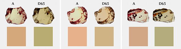 Wavers with calculated color panels. Wavers with calculated color panels.