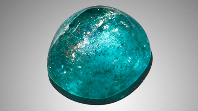 The copper inclusions produce a golden chatoyancy. The copper inclusions produce a golden chatoyancy.
