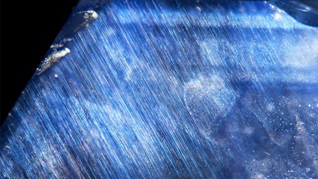 Rutile silk