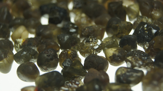 Rough diamonds from Zimbabwe