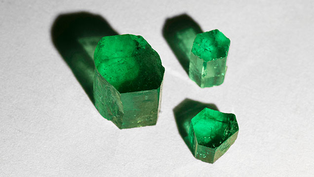 Emerald crystals