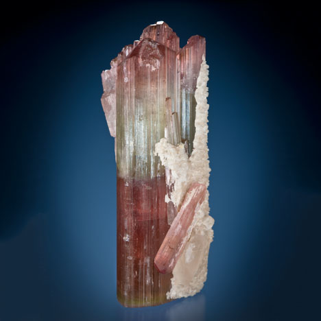 Bicolor Tourmaline Crystal