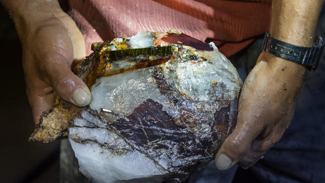 採鉱作業