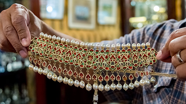 Kundan Meena(クンダンミーナ)チョーカーバック Kundan Meena(クンダンミーナ)チョーカーバック