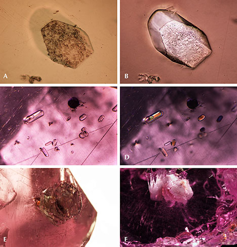 Apatite and other phosphate minerals in “color-change” pyrope garnet