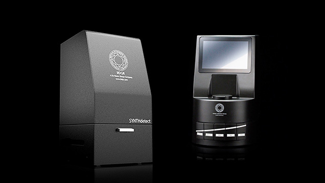 De Beers group screening instruments: SYNTHdetect and AMS2