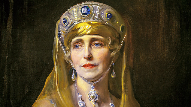 Portrait of Queen Marie of Romania Portrait of Queen Marie of Romania