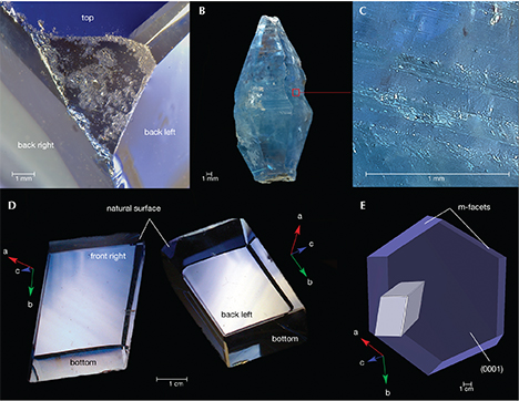 Gemological study of the Grand Sapphire Gemological study of the Grand Sapphire