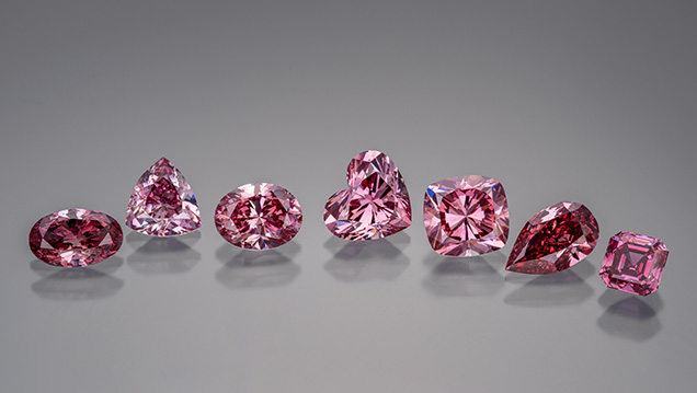 Diamonds from 2016 Argyle Pink Tender Diamonds from 2016 Argyle Pink Tender