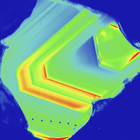 Mapping of luminescence intensity