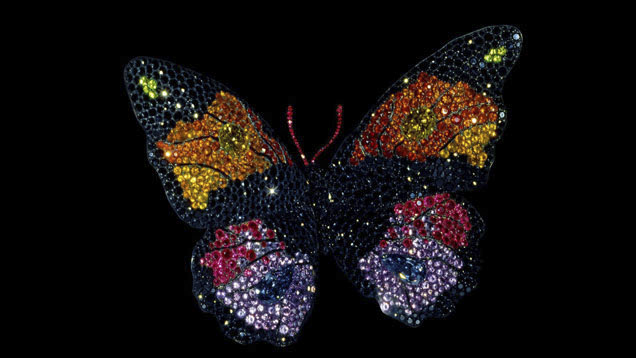 JAR butterfly brooch