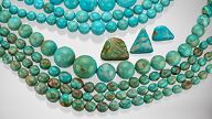 Recent production of turquoise from Polk County, Arkansas Recent production of turquoise from Polk County, Arkansas
